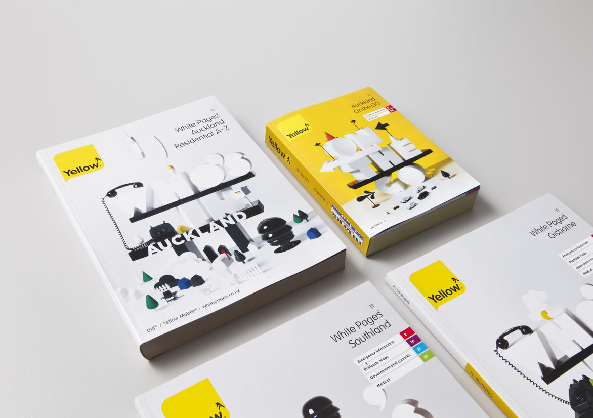 Yellow Pages covers Best Awards